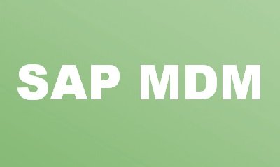 SAP mdm online training
