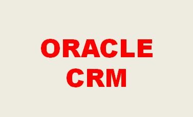 Oracle CRM Training